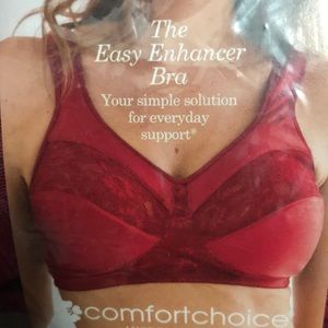 Never Worn Dark RED Bra.